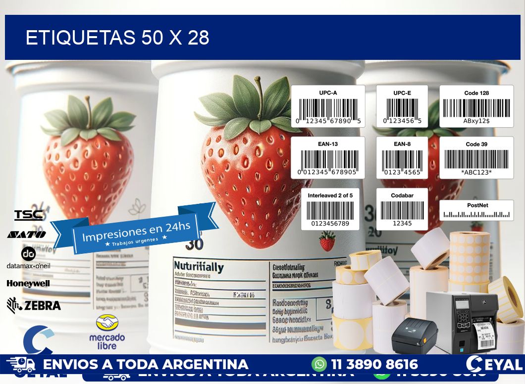 ETIQUETAS 50 x 28