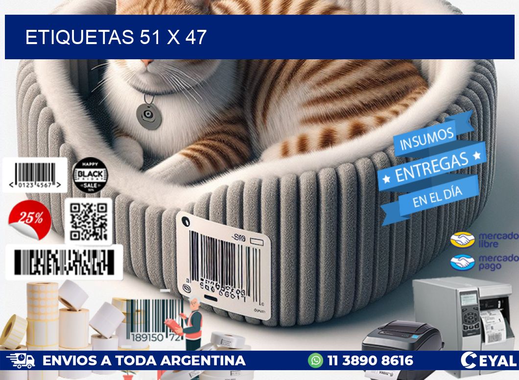 ETIQUETAS 51 x 47