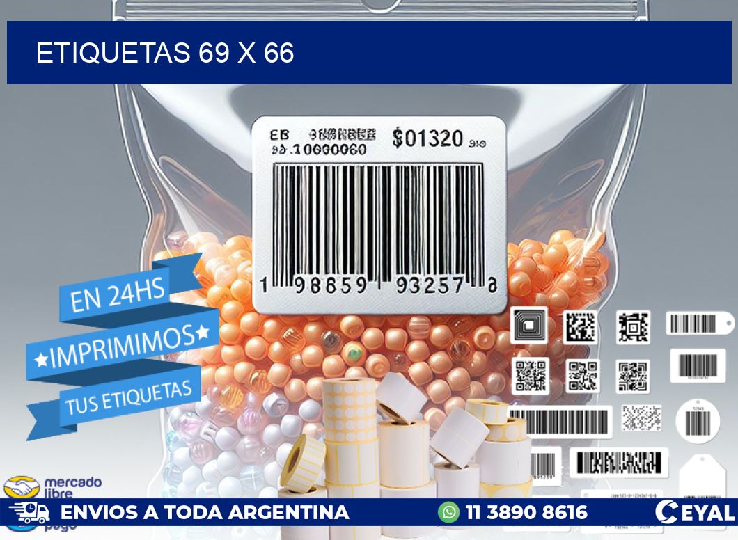 ETIQUETAS 69 x 66