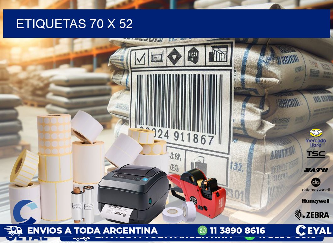 ETIQUETAS 70 x 52