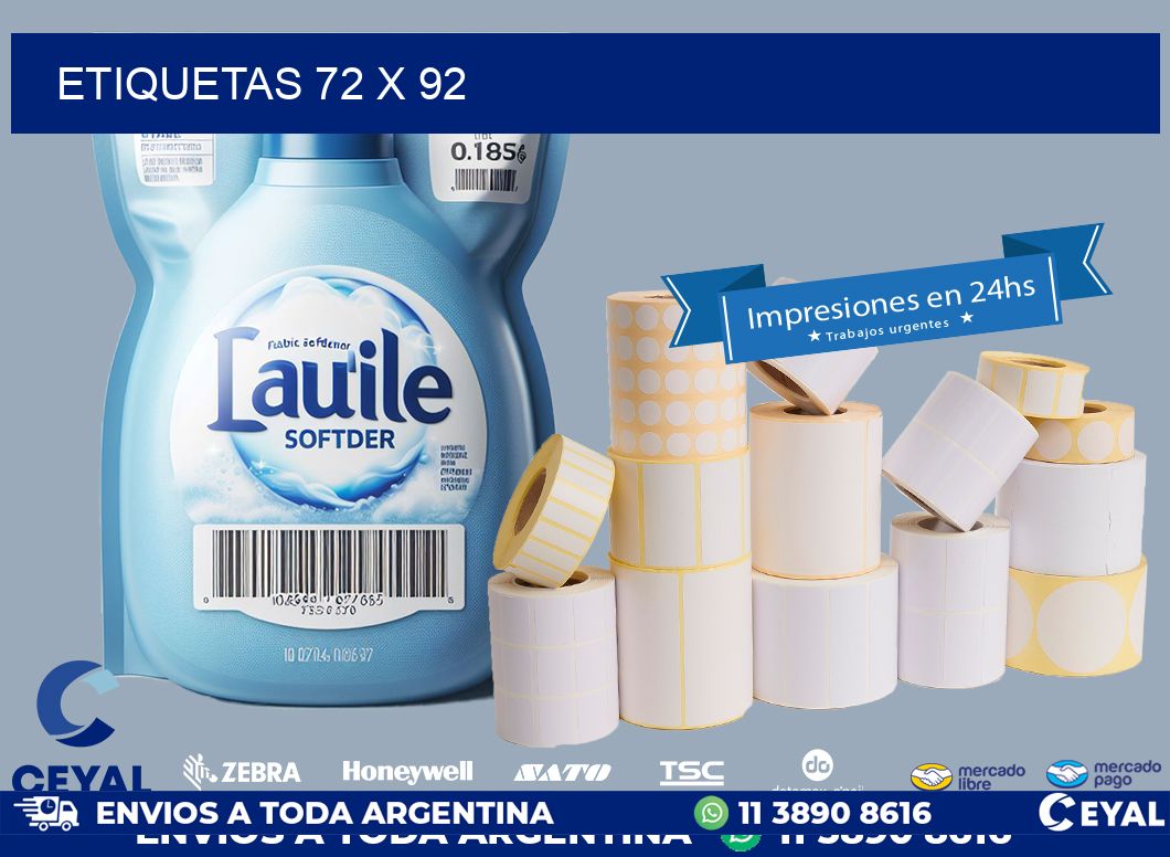 ETIQUETAS 72 x 92