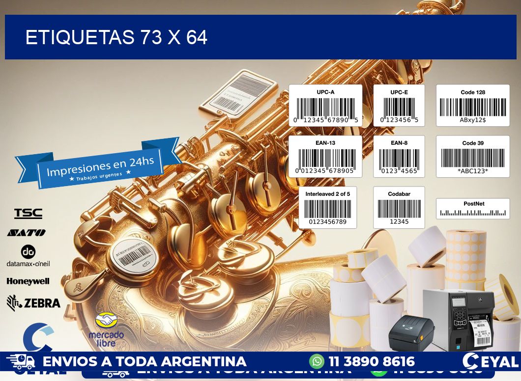 ETIQUETAS 73 x 64