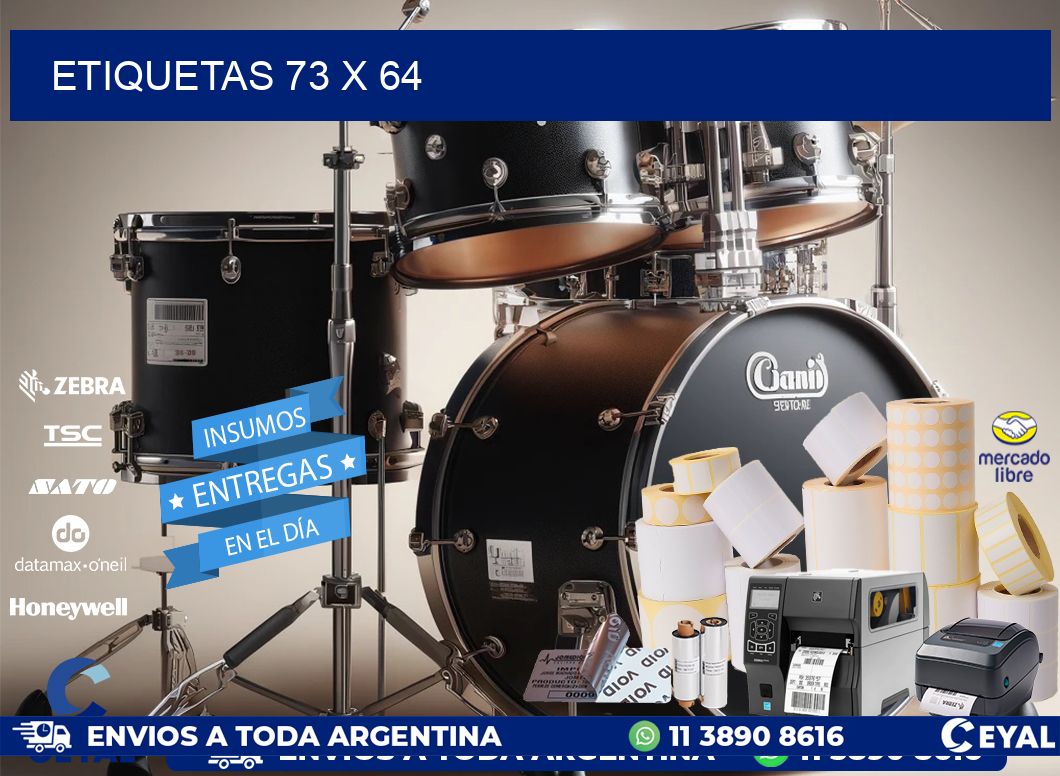 ETIQUETAS 73 x 64
