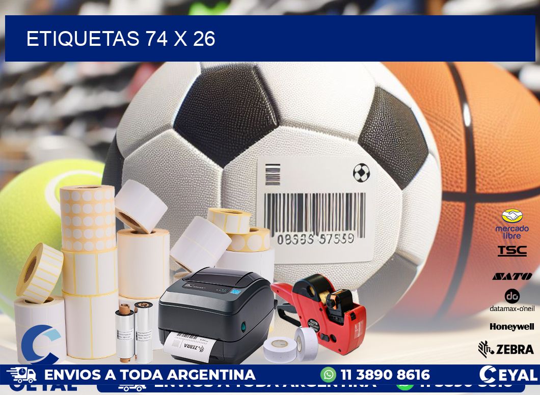 ETIQUETAS 74 x 26