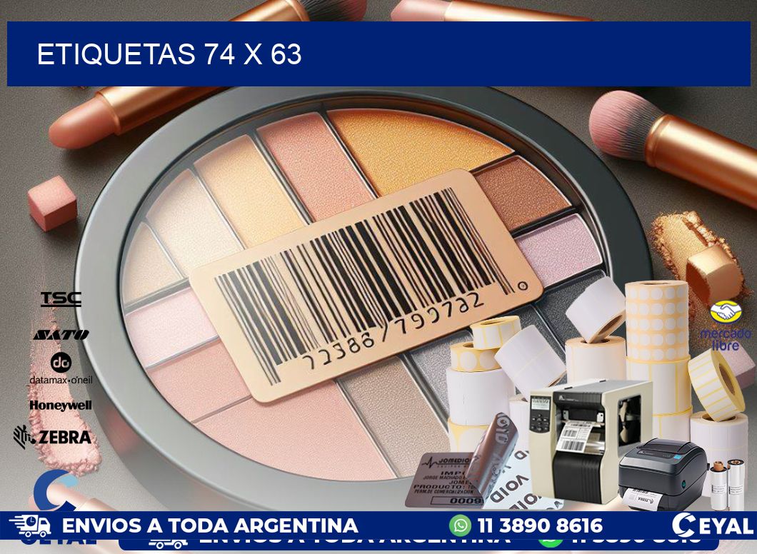 ETIQUETAS 74 x 63