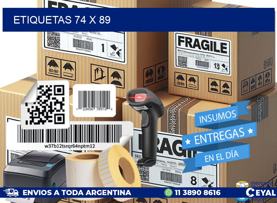 ETIQUETAS 74 x 89