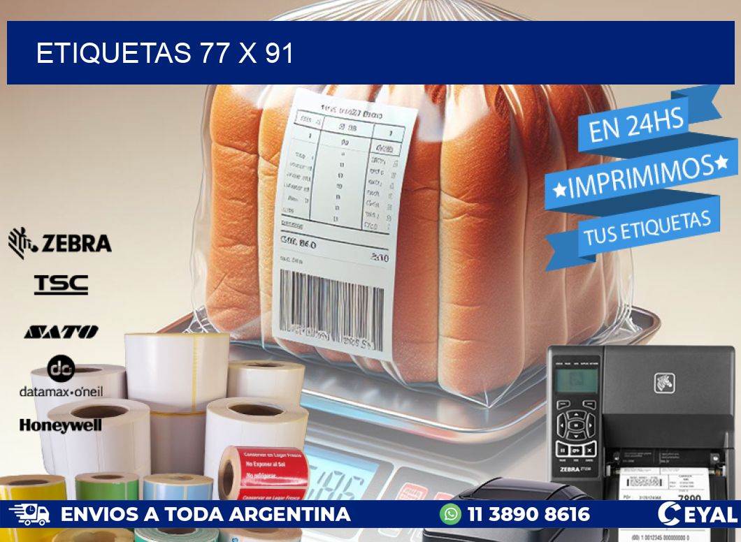 ETIQUETAS 77 x 91