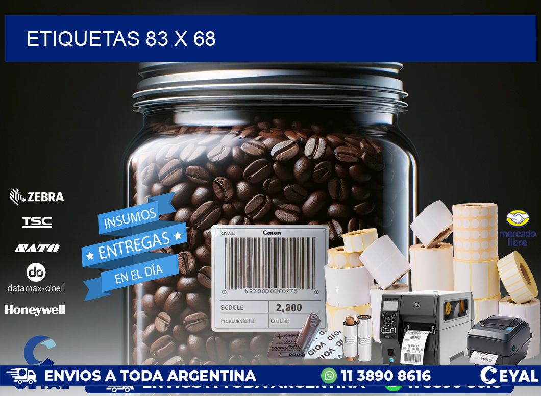 ETIQUETAS 83 x 68