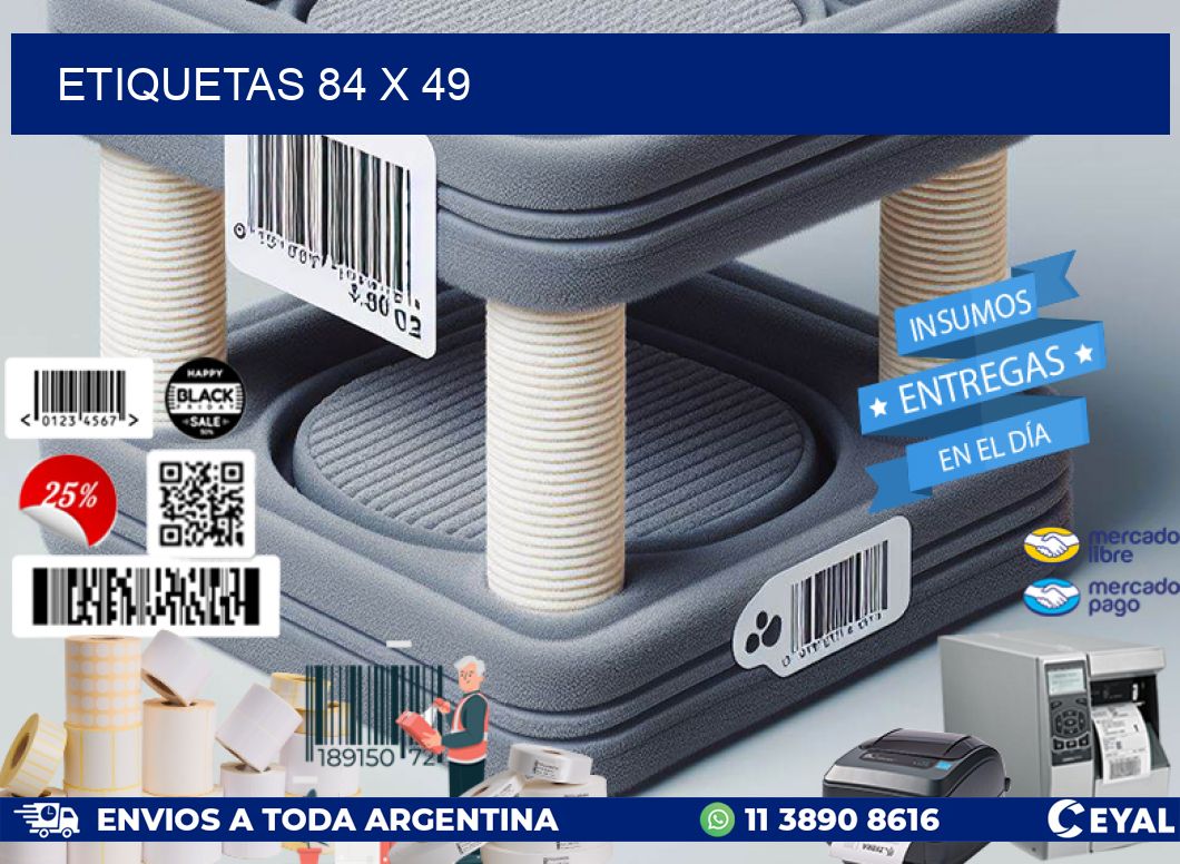 ETIQUETAS 84 x 49