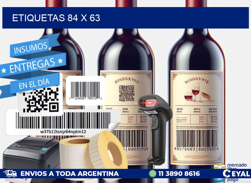 ETIQUETAS 84 x 63