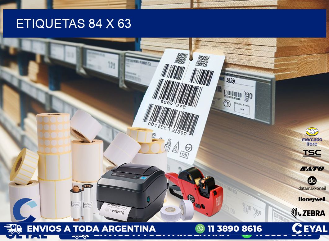 ETIQUETAS 84 x 63