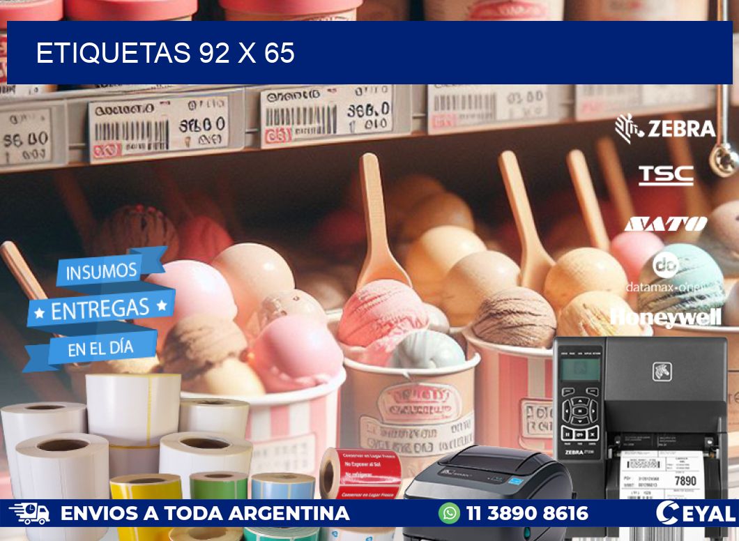 ETIQUETAS 92 x 65