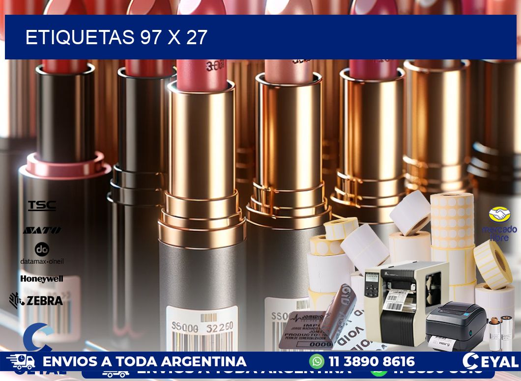 ETIQUETAS 97 x 27