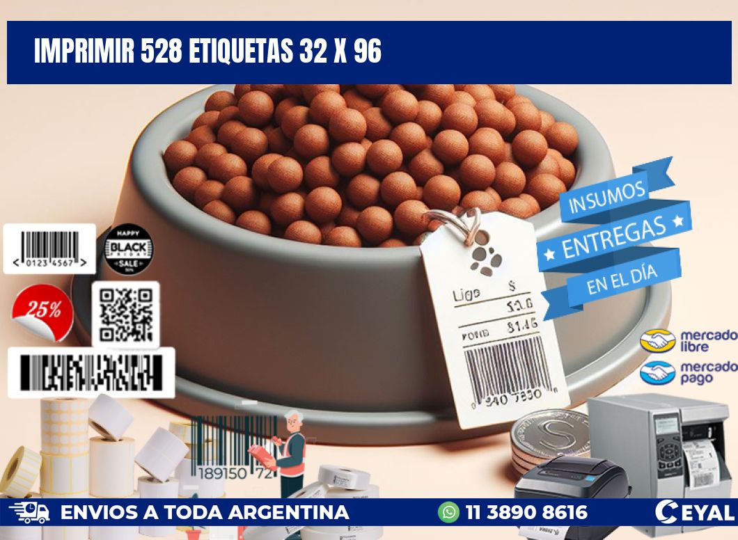 IMPRIMIR 528 ETIQUETAS 32 x 96