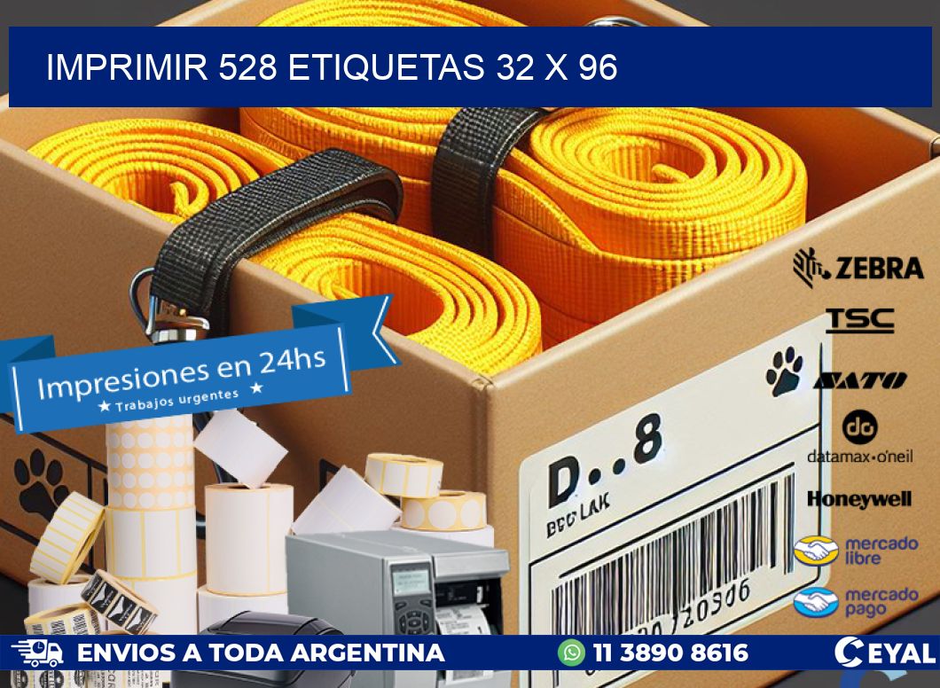 IMPRIMIR 528 ETIQUETAS 32 x 96
