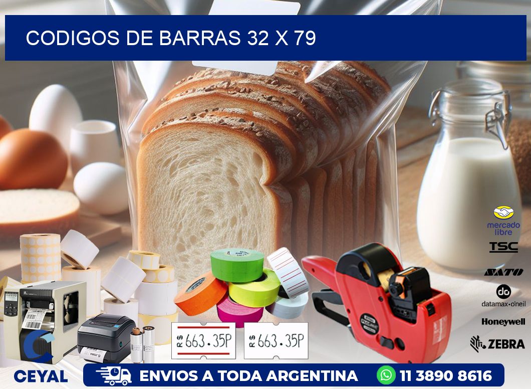 codigos de barras 32 x 79