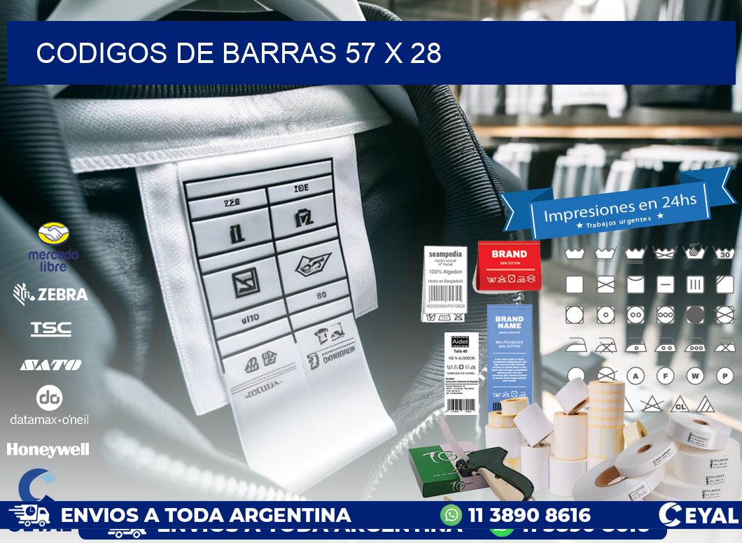 codigos de barras 57 x 28