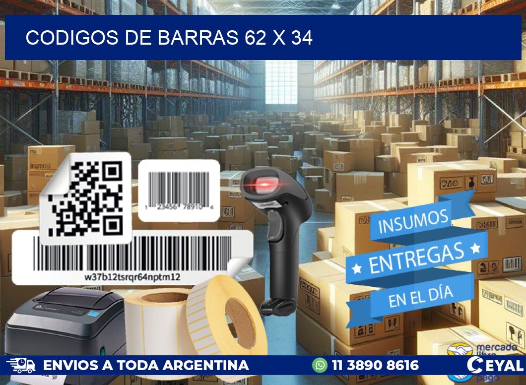 codigos de barras 62 x 34
