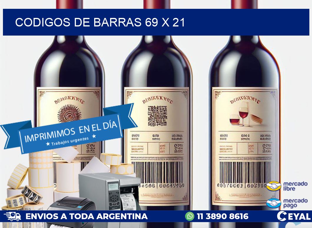 codigos de barras 69 x 21
