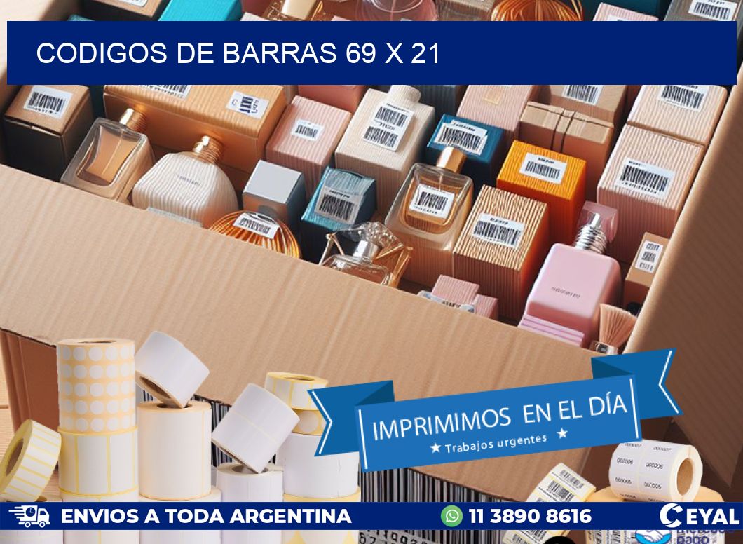codigos de barras 69 x 21