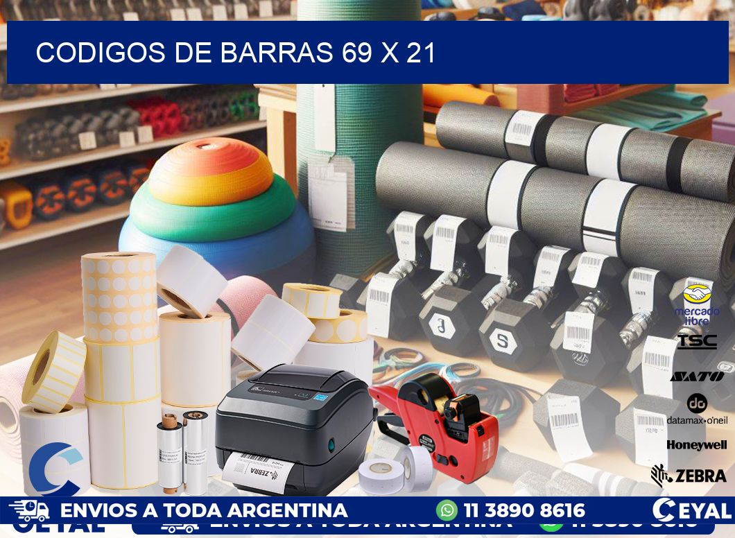 codigos de barras 69 x 21