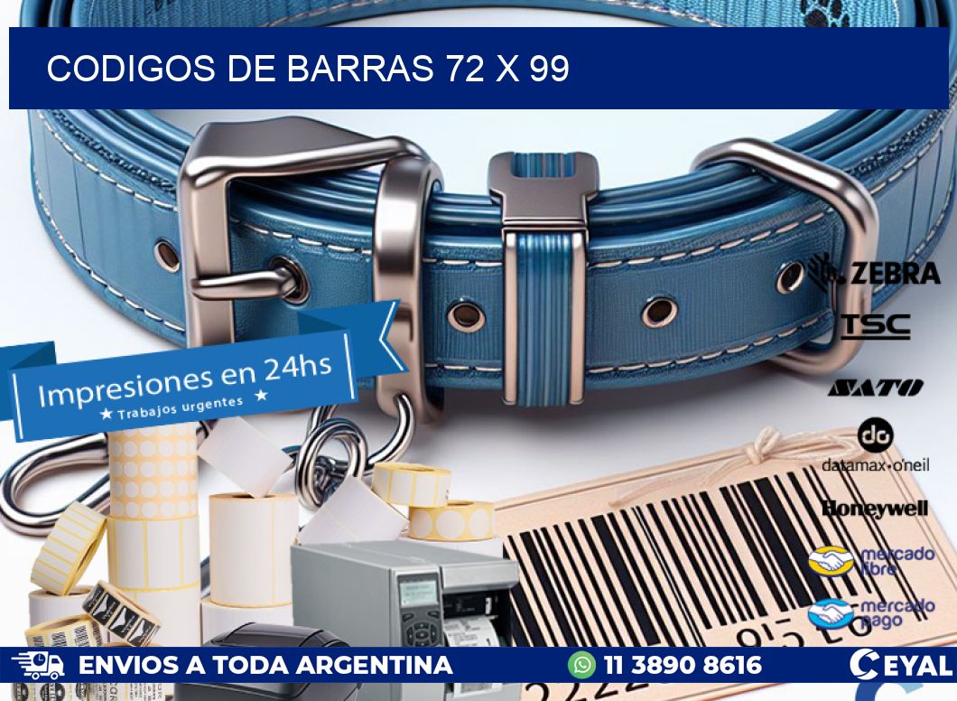 codigos de barras 72 x 99