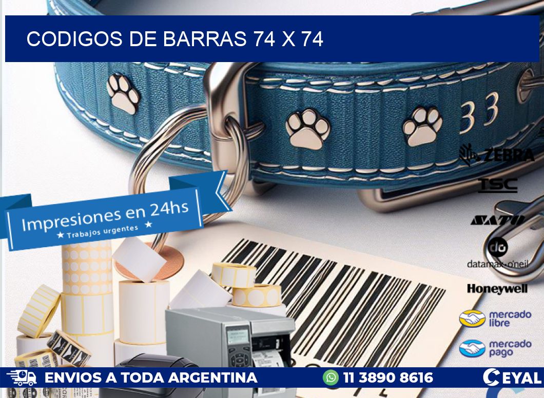 codigos de barras 74 x 74