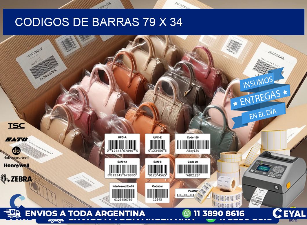 codigos de barras 79 x 34