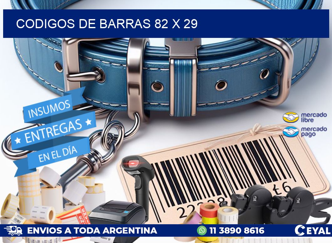 codigos de barras 82 x 29