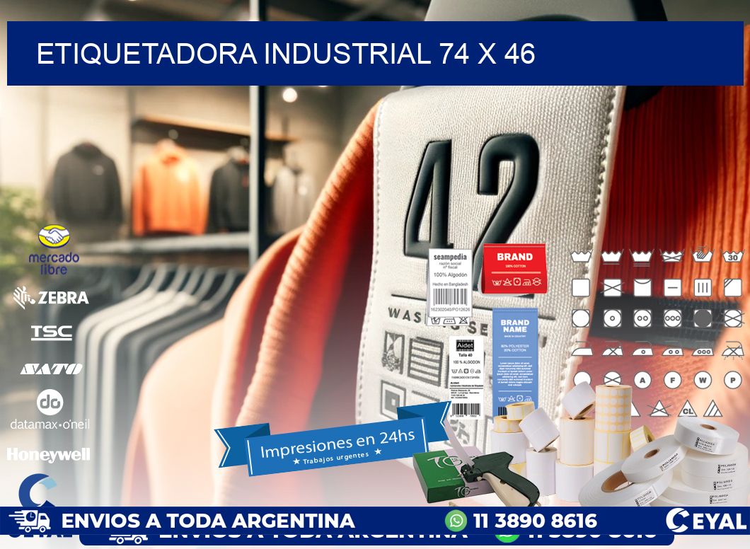 etiquetadora industrial 74 x 46