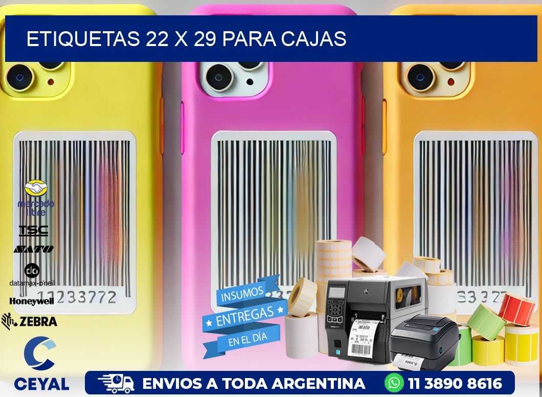 ETIQUETAS 22 x 29 PARA CAJAS
