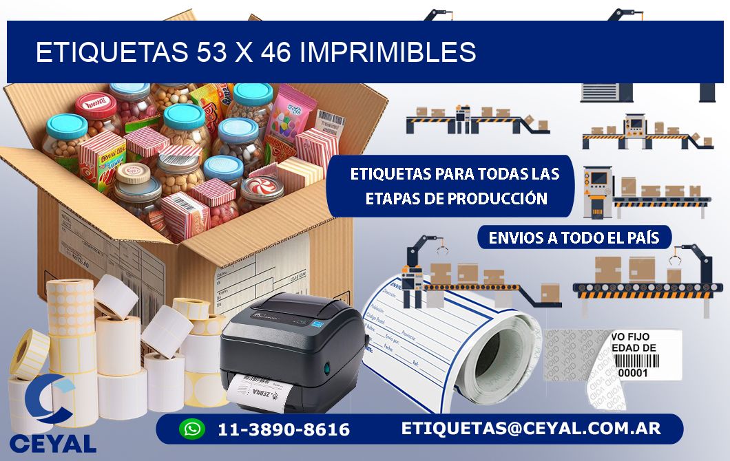 ETIQUETAS 53 x 46 IMPRIMIBLES