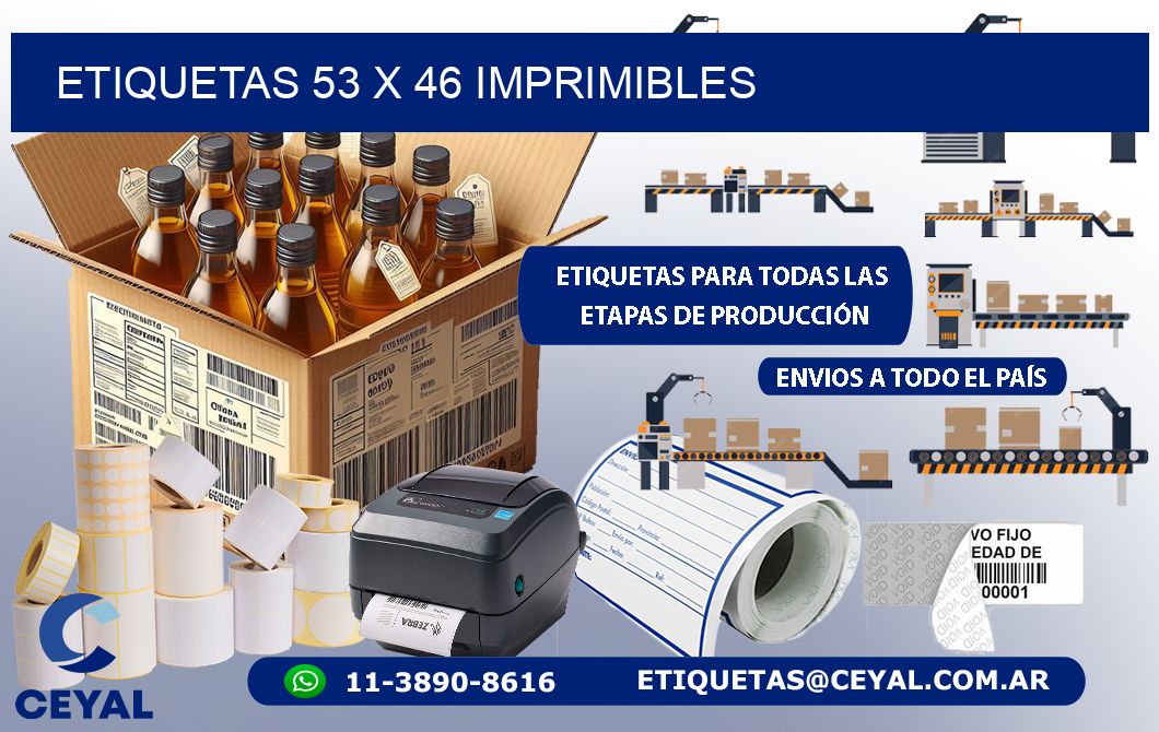 ETIQUETAS 53 x 46 IMPRIMIBLES