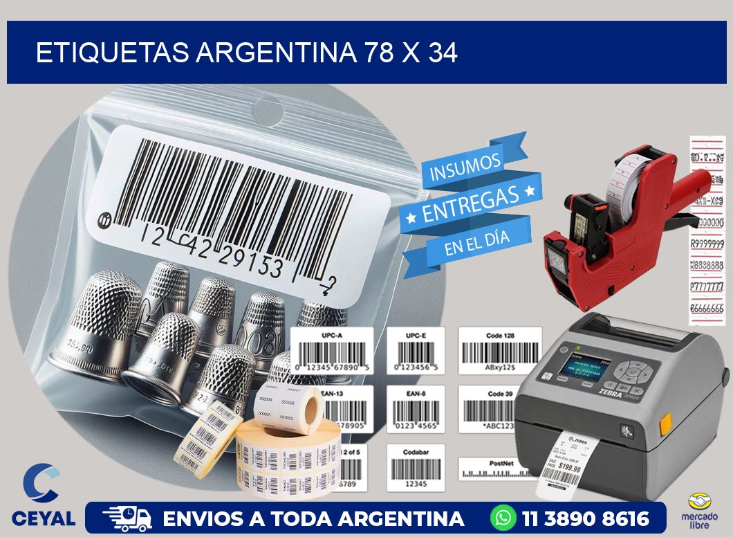 etiquetas argentina 78 x 34