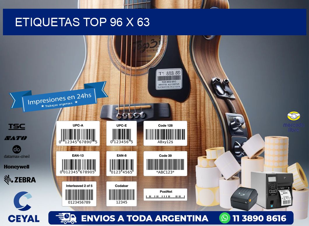etiquetas top 96 x 63