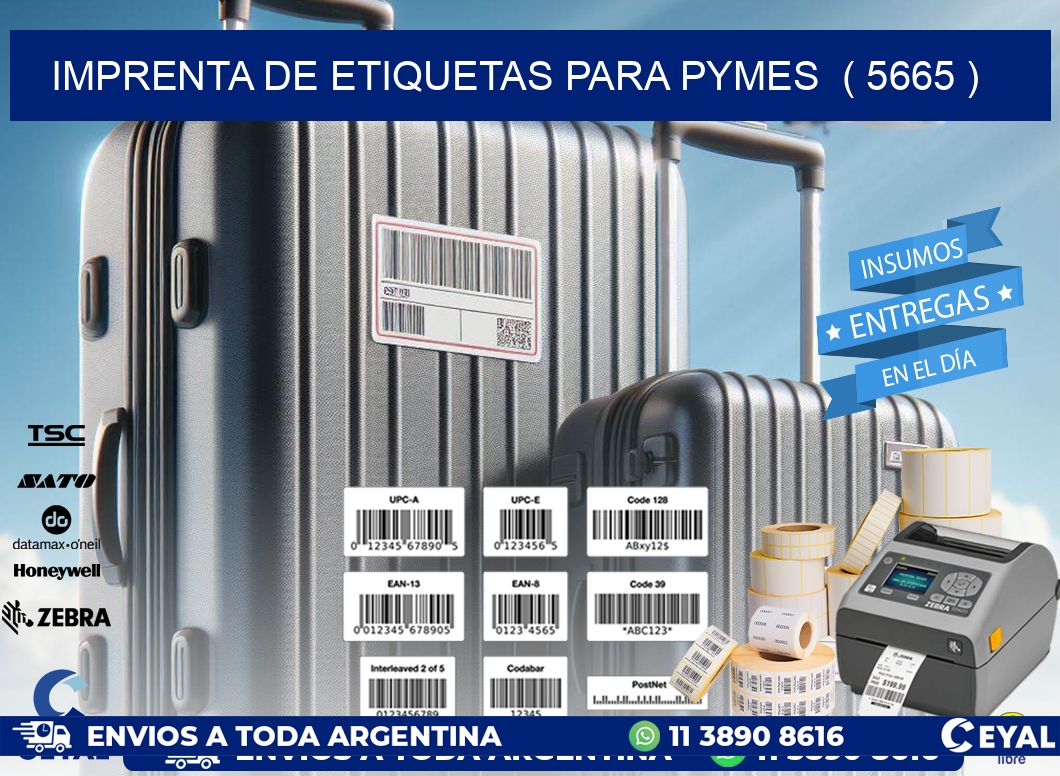 imprenta de etiquetas para pymes ( 5665 )