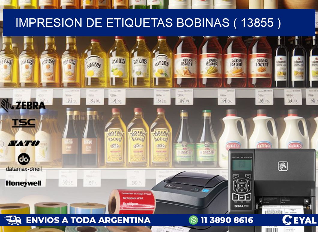 impresion de etiquetas bobinas ( 13855 )
