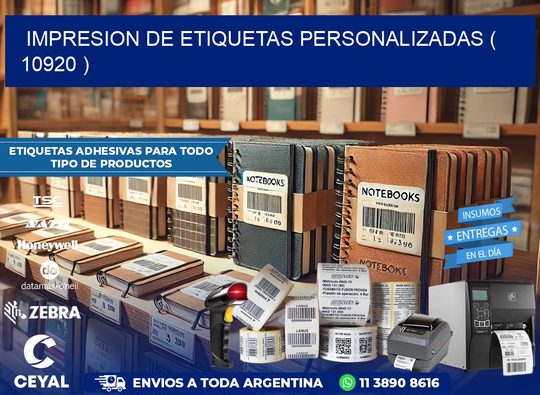 impresion de etiquetas personalizadas ( 10920 )