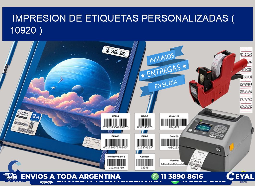 impresion de etiquetas personalizadas ( 10920 )