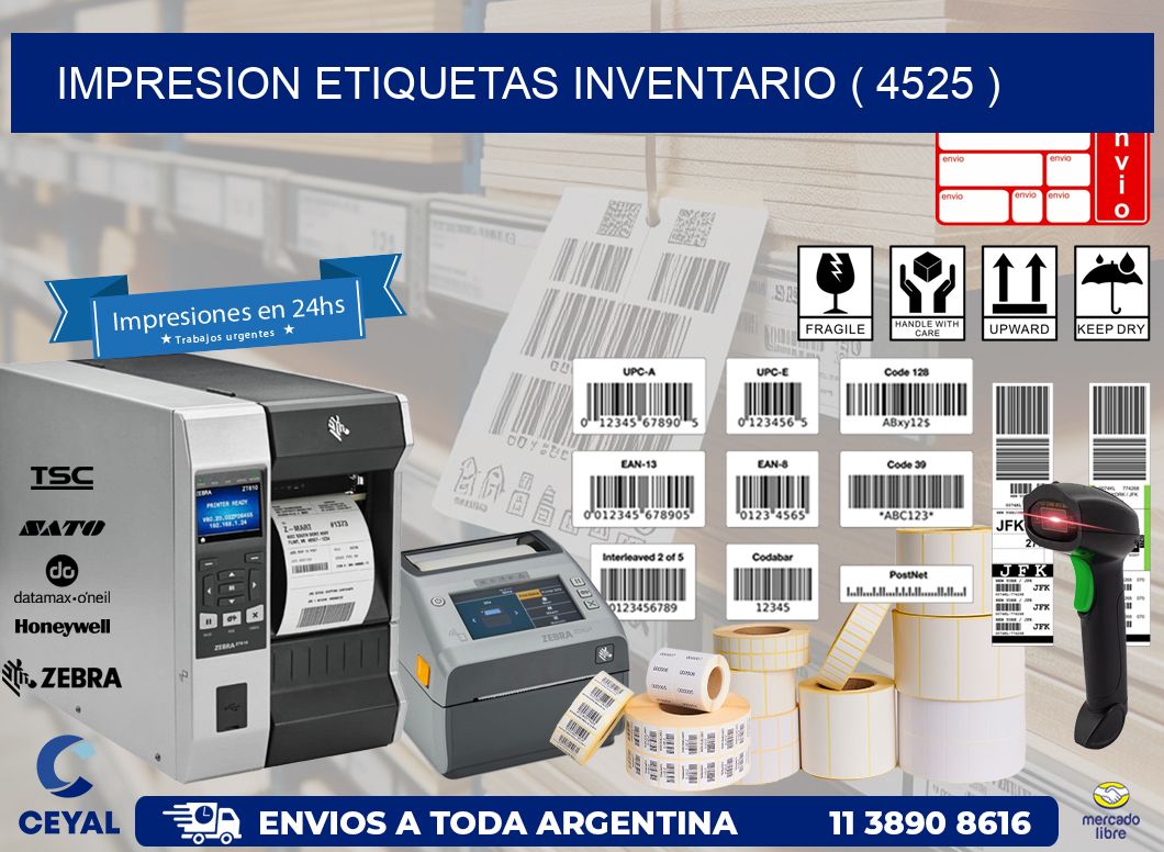 impresion etiquetas inventario ( 4525 )