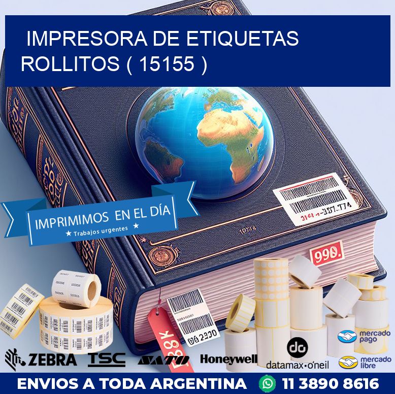 impresora de etiquetas rollitos ( 15155 )