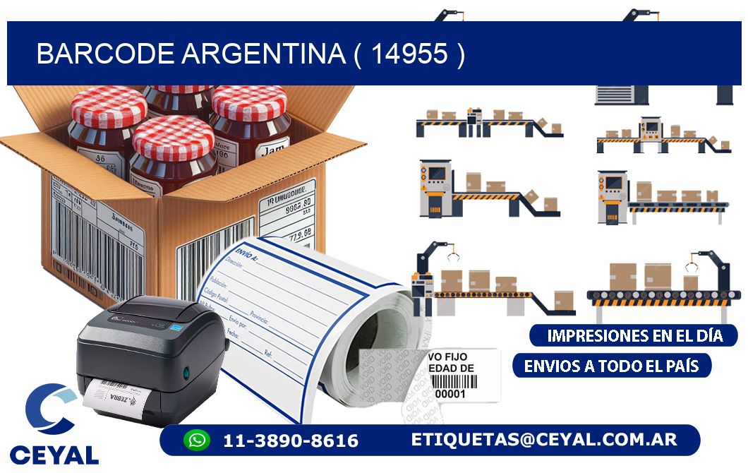 BARCODE ARGENTINA ( 14955 )