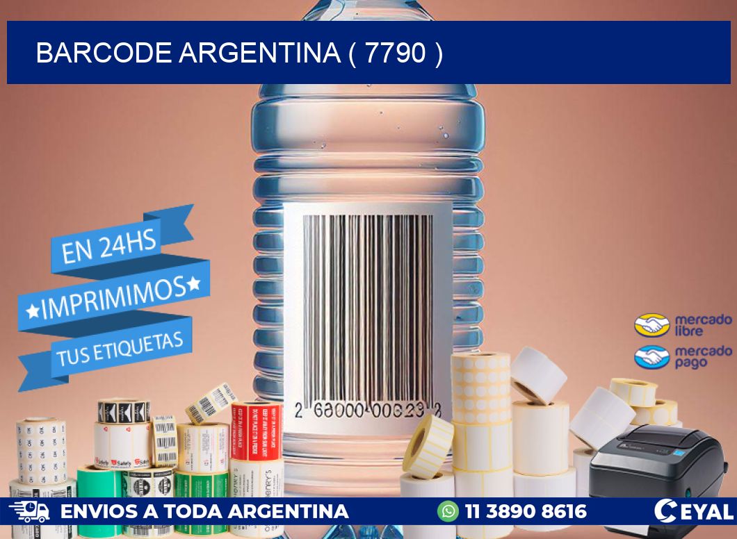 BARCODE ARGENTINA ( 7790 )