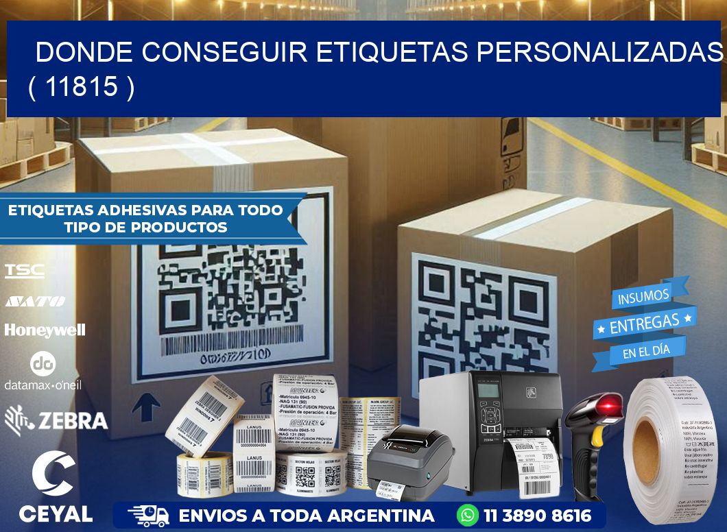 DONDE CONSEGUIR ETIQUETAS PERSONALIZADAS ( 11815 )