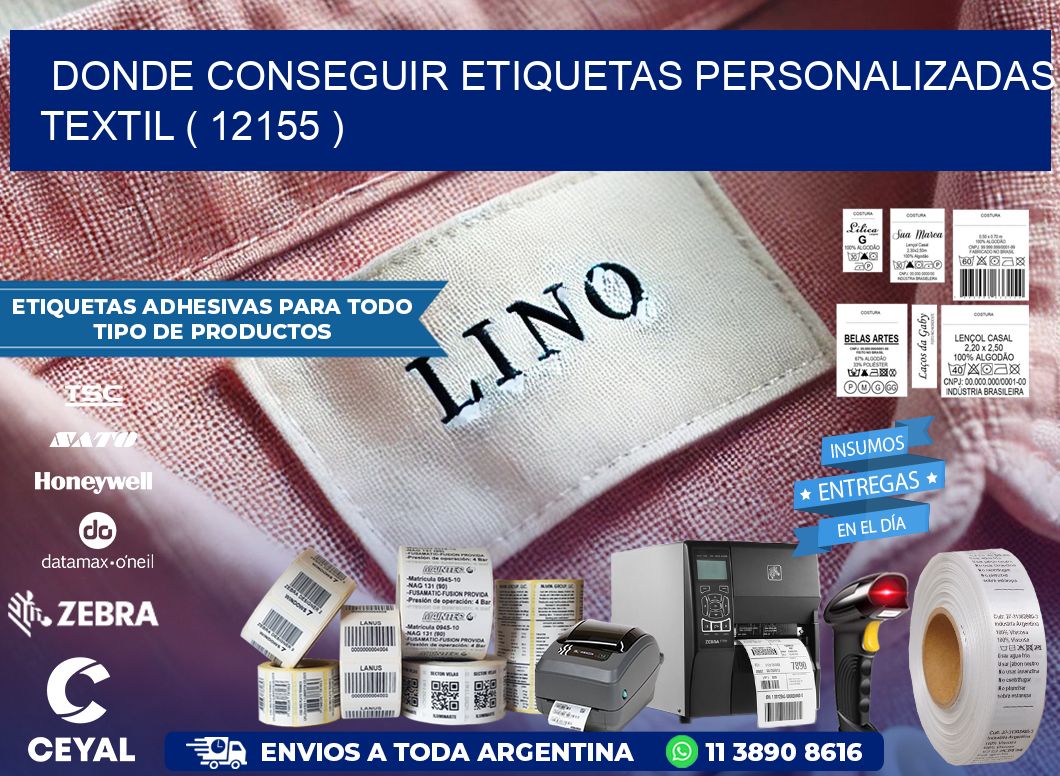 DONDE CONSEGUIR ETIQUETAS PERSONALIZADAS TEXTIL ( 12155 )