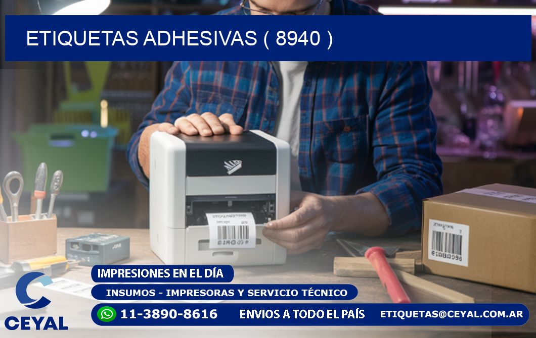ETIQUETAS ADHESIVAS ( 8940 )