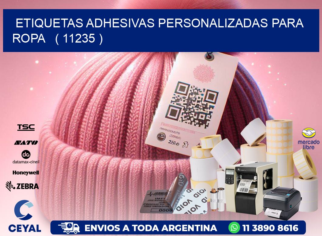 ETIQUETAS ADHESIVAS PERSONALIZADAS PARA ROPA   ( 11235 )