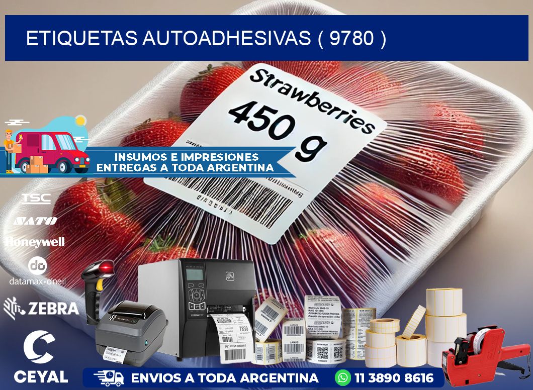ETIQUETAS AUTOADHESIVAS ( 9780 )