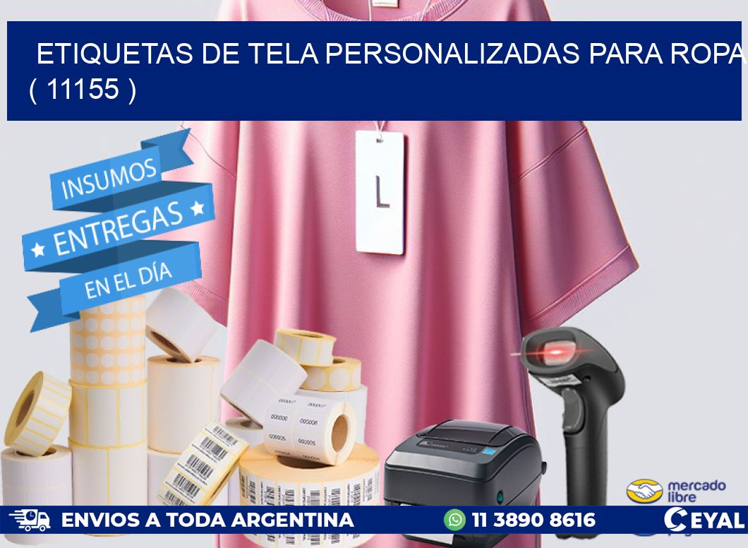 ETIQUETAS DE TELA PERSONALIZADAS PARA ROPA ( 11155 )
