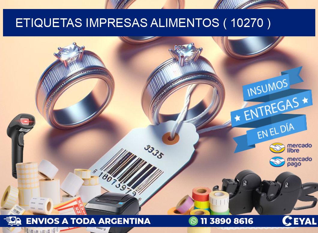 ETIQUETAS IMPRESAS ALIMENTOS ( 10270 )